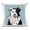 Stupell Industries Dog with Watermelon Bandana Decorative Printed Pillow design by Sally Swatland, 18 x 7 x 18